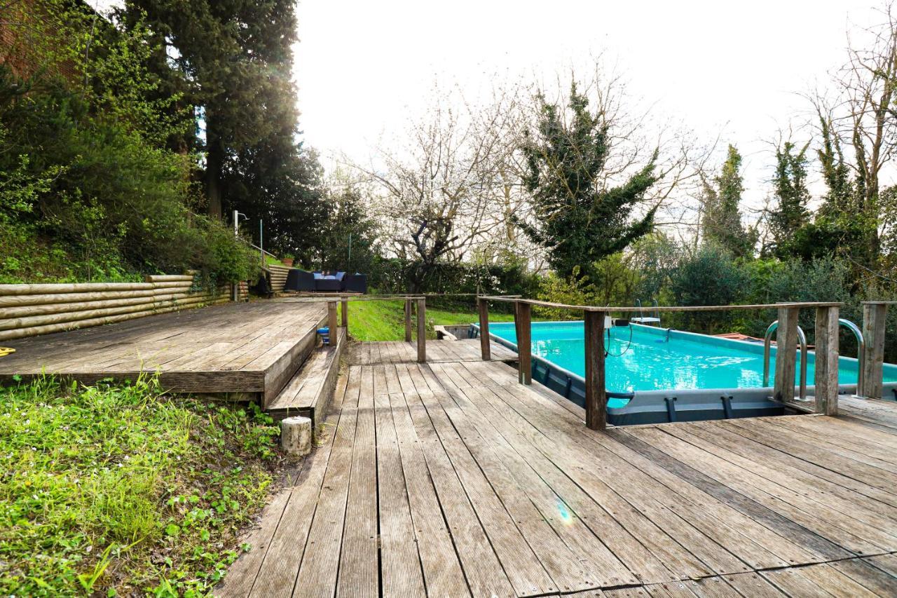 Vila Casale Val D' Orcia- Relax E Lusso In Piscina Torrita di Siena Exteriér fotografie
