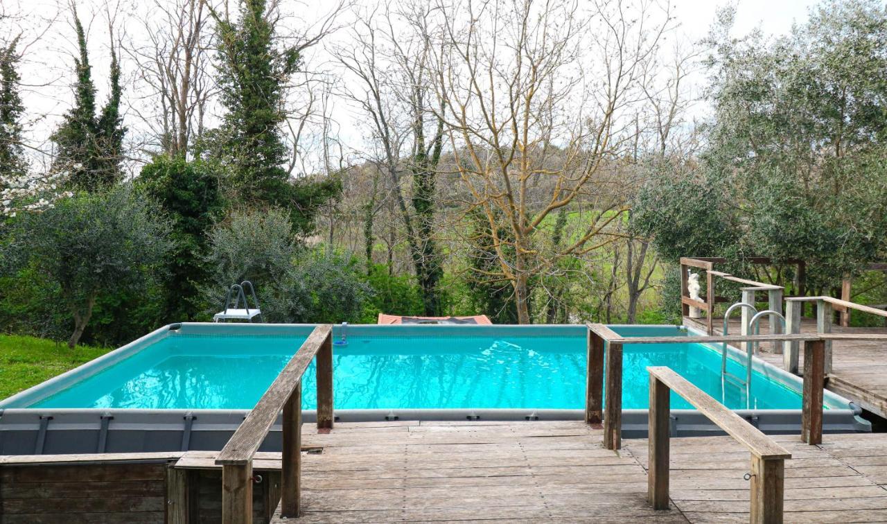 Vila Casale Val D' Orcia- Relax E Lusso In Piscina Torrita di Siena Exteriér fotografie