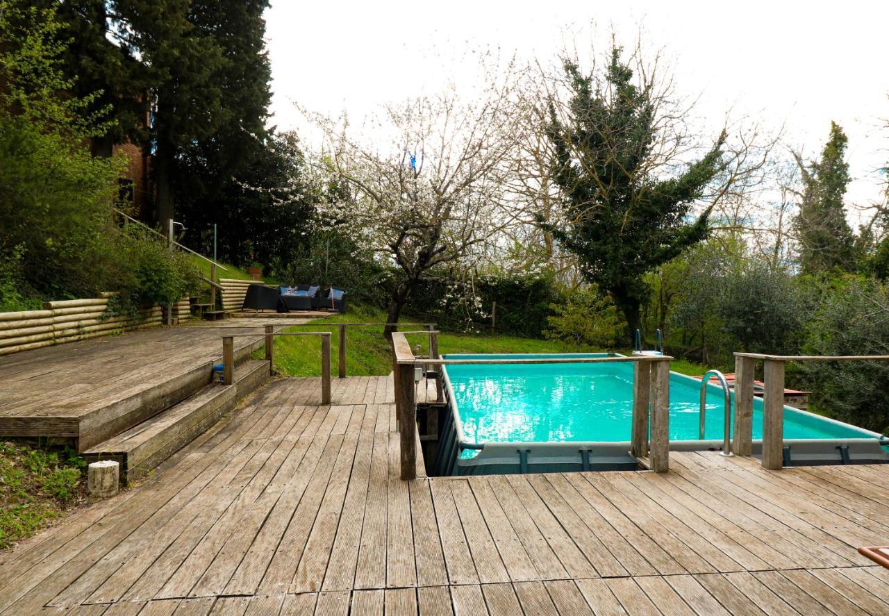 Vila Casale Val D' Orcia- Relax E Lusso In Piscina Torrita di Siena Exteriér fotografie